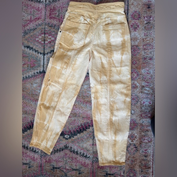 Ulla Johnson Apollo Tie Dyed Ankle Pants - Picture 3 of 6